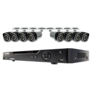 Lorex LHV10081TC8P 720P Hd 8 Input with 8 Bullet Camera 1TB