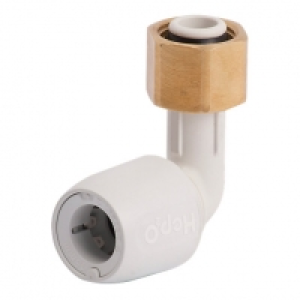 Hep2O Bent Tap Connector 1/2in x 15mm