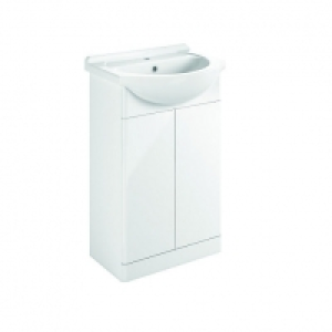 Wickes Bettona Curved Vanity Unit & Basin 550mm £119.99