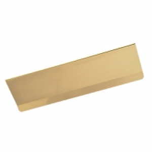 Wickes Victorian Letter Plate Tidy Brass £8.89