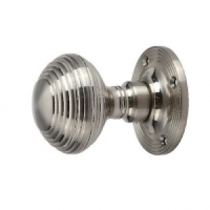 Wickes Ringed Mortice Knob Satin Nickel Finish £16.49