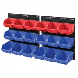 Patrol Wall Storage Set with Storage Bins &pound;7.99
