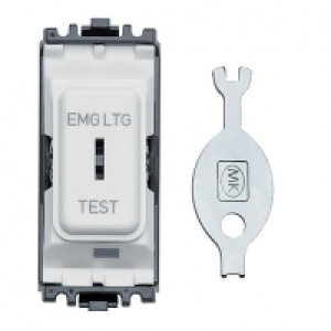 MK Grid 20A Sp 2WAY Sec.Key Sw-emg-ltg £6.29