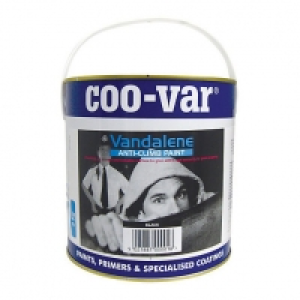 Coo-var Vandalene Anti Climb Paint Black 2kg £29.99