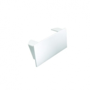 Wickes Maxi Trunking End Cap White 100x50mm 2 Pack £5.99