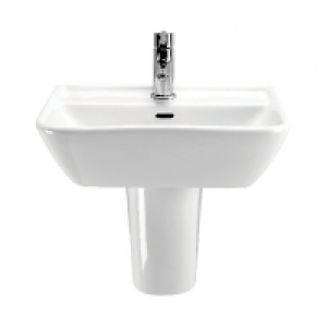 Wickes Renata Square Basin with Semi Pedestal 600mm £250.00