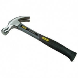 Stanley Fibreglass Curve Claw Hammer 16oz £9.59