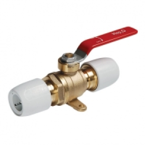 Hep2O Ball Valve Plated Brass 15 x 15mm &pound;8.39