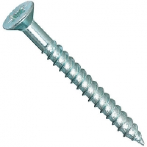Wickes Twin Thread Screws No.8x63mm Pack 20 &pound;0.49