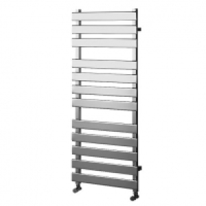 Wickes Haven Flat Panel Horizontal Chrome 1200 x 500mm Radia