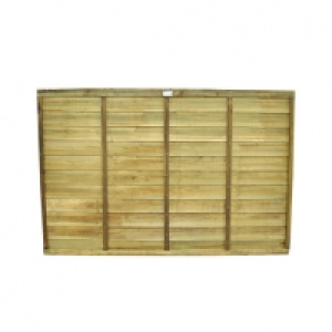 Wickes Pressure Treated Overlap Fence Panel 6ft x 4ft pk3