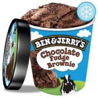 Tesco  Ben & Jerrys Chocolate Fudge Brownie Ice Cream 500Ml