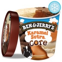 Tesco  Ben & Jerrys Core Karamel Sutra Ice Cream 500Ml