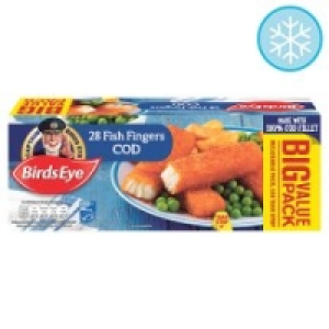 Tesco  Birds Eye 28 Fish Fingers Cod 784G