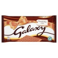 Tesco  Galaxy Milk Chocolate Bar 390G