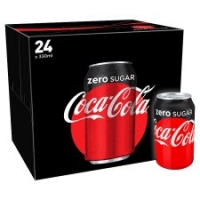 Tesco  Coca Cola Coke Zero 24X330ml