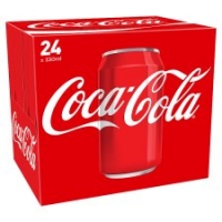 Tesco  Coca Cola Regular 24 X 330Ml Pack
