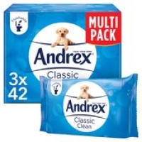 Ocado  Andrex Classic Clean Washlets Refills Triple Pack