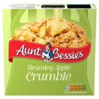 Ocado  Aunt Bessies Family Size Apple Crumble Frozen
