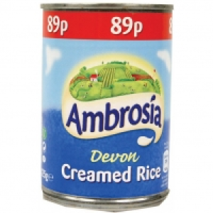 AMBROSIA CREAMED RICE 400G