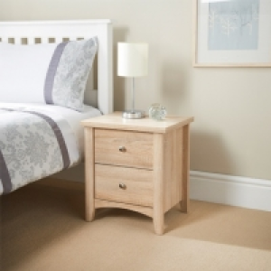 Finley 2 Drawer Bedside Table
