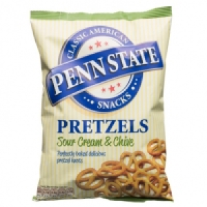 Penn State Pretzels Sour Cream & Chive 175g £0.89