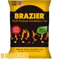 HomeBargains  Brazier Multipurpose Smokeless Fuel 10kg Sack