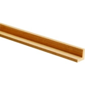 Wickes 12mm Light Hardwood Square Corner FB1083 2400mm