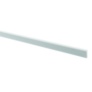 Wickes PVCu White Cloaking Profile 95x2500mm