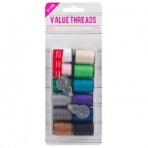 Poundland  12 Pack Value Thread Pack