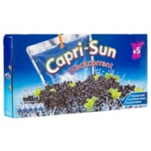 Capri Sun Blackcurrant 5 Pack
