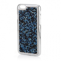 Debenhams Mood Black and blue crystal cluster iphone 6 case