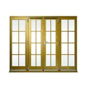 Wickes Albery Georgian Bar Solid Oak Laminate French Doors 8 &pound;2,483.10