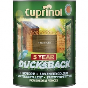 Cuprinol 5 Year Ducksback Forest Oak 5L £14.99