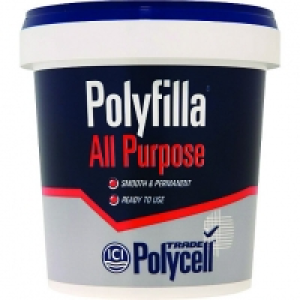 Polycell Polyfilla Trade All Purpose Ready Mixed Filler 1Kg £7.99
