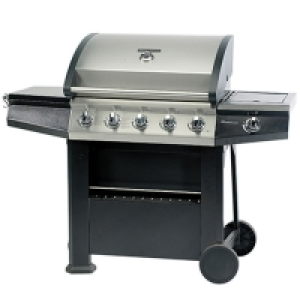 Connoisseur 5-Burner Gas Barbecue Black