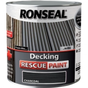 Ronseal Decking Rescue Paint Charcoal 2.5L £23.99