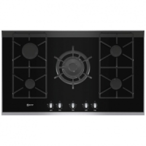 Neff T69S76N0 BK 5 Burner Gas Hob 900mm