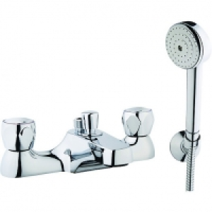 Wickes  Wickes Trade Bath Shower Mixer Chrome