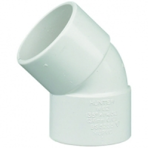 Wickes Solvent Weld Waste 135 Deg Bend 32mm