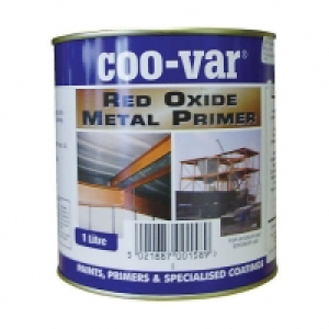 Coo-var Red Oxide Metal Primer 1L £6.99