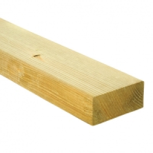 Wickes Treated Studwork (Cls) 38 x 89 x 2400mm Single £8.15