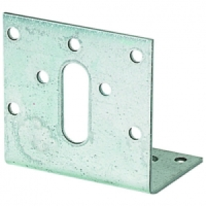Wickes Galvansied Angle Bracket 80x40x46mm &pound;1.99