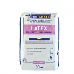 Setcrete Latex Floor Levelling Compound 20kg £18.69