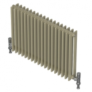 QRL Adagio 400 x 1400 Champagne Radiator