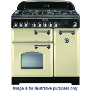 Rangemaster Classic Delux 90 Cooker Cream & Brass &pound;1,999.00