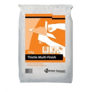 British Gypsum Thistle Multi Finish Plaster 25kg £6.25