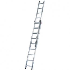 Hailo Aluminium 2 x 9 Rung Extension Ladder &pound;109.00