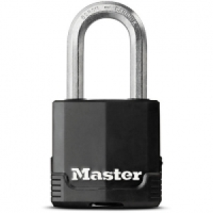 Master Lock Excell M115KALF Long Shackle Weather Tough Lamin £14.99