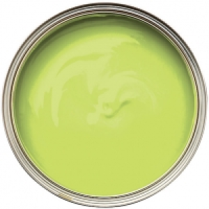 Wickes Colour @ Home Vinyl Silk Emulsion Paint Lime 2.5L &pound;13.99